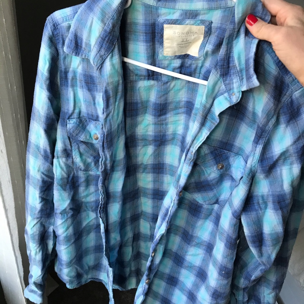 Light Plaid Shirt